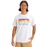 Quiksilver Sun Faded SS erkek tişörtü, Beyaz, XL