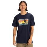 Quiksilver Sun Faded SS erkek tişörtü, Koyu lacivert., S