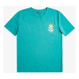 Quiksilver Sunbloom Erkek Mavi Tişört