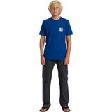 Quiksilver Surf Boe Erkek Çocuk Mavi Tişört - Çok Renkli - 16 Yaş