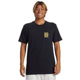 Quiksilver SURF MOE Erkek Tişört, Siyah, S