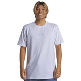 Quiksilver Surf Safari Moe Erkek Beyaz Yuvarlak Yaka Tişört, XS