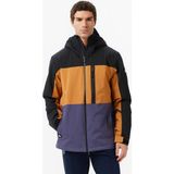 Quiksilver Sycamore Block 20K Erkek Renkli Kayak Montu - CMD0-Turuncu