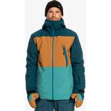 Quiksilver Sycamore Erkek Mavi Snowboard Ceketi