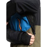Quiksilver Sycamore Erkek Siyah Snowboard Ceketi