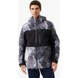 Quiksilver Sycamore Printed Erkek Gri Kayak Montu - 6455-Gri
