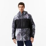 Quiksilver Sycamore Printed Erkek Gri Kayak Montu