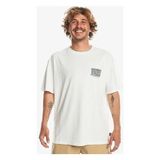 Quiksilver Take Us Back Bubble Erkek Beyaz Tişört