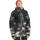 Quiksilver Tamarack Erkek Kahverengi Snowboard Ceketi - XS