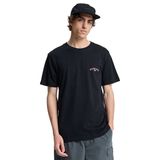 Quiksilver Tap In Erkek Siyah Outdoor T-Shirt EQYZT08307-11783