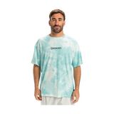 Quiksilver Td Frog Ritual Erkek Mavi Tişört - Çok Renkli