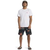 Quiksilver The Original Boardshort Mor Kısa Kol T-Shirt, M, AQYZT09560, Beyaz, Erkek
