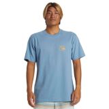 Quiksilver The Original Günlük Stil T-Shirt, S, AQYZT09560, Mavi, Erkek