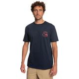 Quiksilver Theoriginaltee Tees Lacivert T-Shirt, M, EQYZT07239, BYJ0 NAVY BLAZER, Erkek