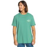Quiksilver TRADESMITH SS Erkek Tişört, FROSTY SPRUCE, XS