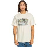 Quiksilver Tropical Rainbow Erkek Bej Tişört - M - Krem