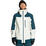 Quiksilver Ultralight Erkek Gri Snowboard Ceketi - XL