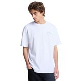Quiksilver UPSIDE DOWN Beyaz Erkek T-Shirt