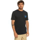 Quiksilver Warpedframes Erkek Siyah Tişört