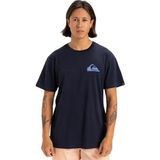 Quiksilver Window Pane Erkek Mavi Tişört - Lacivert - XS