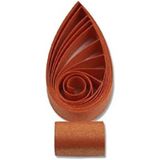 Quilling 5Mm Sedefli Bakır Renk Kağıdı Seti - 50 Adetli