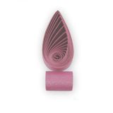 quilling 5mm Sedefli Pembe Renk Kağıdı Seti - 50 Adetli