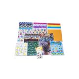 quilling Origami Kağıt Seti Karışık Desenli 100lü Paket