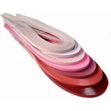Quilling QuillingSeti Kırmızı Dünya Serisi 7 Farklı Kırmızı Renk Quilling Kağıtları