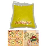 Quilling Sarı Renk Kum Boyama Kumu, Seti Aktivite Kumu, Oyun Kumu, Dekoratif Renkli Kum 500Gr