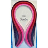Quilling Seti 16 renk 40cm Pembe