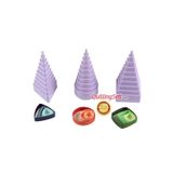 Quilling Seti Bordür Kağıt Sarma Aparatı 3 Lü Set
