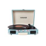 QUIQA HANAMI HEM SARJLI HEM BLUETOOTH'LU TÜM PLAKLARI ÇALAN PİKAP