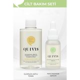 Quivis 2’li Cilt Bakım Seti- Glikolik Asit Tonik 200ml Ve Niacinamide Serum 30ml