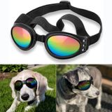 QUMY Köpek Güneş Gözlüğü Orta Büyük Irk Köpekler için Köpek Gözlükleri, Rüzgar Tozu Sis Koruması Göz Aşınması Motosiklet Araba Sürüş, Bisiklet, Binme, Yürüyüş, Yüzme için Ayarlanabilir Kayışlı Evcil