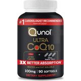 Qunol Ultra COQ10 100MG 90 Softgels Antioxidant Energy Coenzyme Q10 Vitamins Usa Menşei 3646