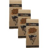 QUOKA Glutensiz Şekersiz Karabuğday Unundan Fıstık Ezmeli Kurabiye 3 Paket x 80GR - 240 gr