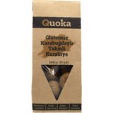 QUOKA Glutensiz Şekersiz Karabuğday Unundan Vegan Tahinli Kurabiye 1 Paket x 80GR - 80 gr