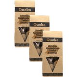 QUOKA Glutensiz Şekersiz Karabuğday Unundan Vegan Tahinli Kurabiye 3 Paket x 80GR - 240 gr