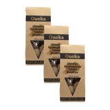 QUOKA Glutensiz Şekersiz Karabuğday Unundan Vegan Tahinli Kurabiye 3 Paket X 80gr