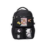 QUOVO Kawaii Bag Club Kore Tarzı Full Aksesuarlı Ortopedik Günlük Yeni Okul Sırt Çantası