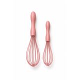 quppas Silikon 2’li Çırpıcı Seti - Pembe