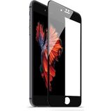 Quse Apple iPhone 6s Plus Tam Kaplayan 5D Ekran Koruyucu Cam Siyah