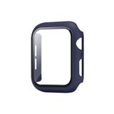 Quse Apple Watch 45mm Lacivert Kasa ve Ekran Koruyucu Kılıf – Series 9-8-7 ile Uyumlu