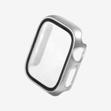 Quse Apple Watch ile Uyumlu Kasa Koruyucu Kılıf, 360° Tam Koruma, Ekran Koruyuculu Klasik Tasarım, Series 10/11 42mm / 46mm, 45mm, 44mm, 41mm, 40mm, 38mm (Gümüş, Series 10/11 42mm)