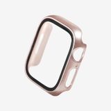 Quse Apple Watch ile Uyumlu Kasa Koruyucu Kılıf, 360° Tam Koruma, Ekran Koruyuculu Klasik Tasarım, Series 10/11 42mm / 46mm, 45mm, 44mm, 41mm, 40mm, 38mm (Rose Gold, 44mm)