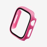 Quse Apple Watch ile Uyumlu Kasa Koruyucu Kılıf, 360° Tam Koruma, Ekran Koruyuculu Klasik Tasarım, Series 10/11 42mm / 46mm, 45mm, 44mm, 41mm, 40mm, 38mm (Şeker Pembesi, Series 1/3 42mm)