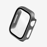 Quse Apple Watch ile Uyumlu Kasa Koruyucu Kılıf, 360° Tam Koruma, Ekran Koruyuculu Klasik Tasarım, Series 10/11 42mm / 46mm, 45mm, 44mm, 41mm, 40mm, 38mm (Uzay Grisi, 40mm)