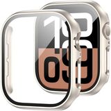 Quse Kasa Koruyucu Kılıf, Apple Watch Series 10/11 46MM ile Uyumlu Ekran Koruyucu, Starlight - Series 10 46mm