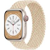 Quse Solo Loop Örgü Kordon, Apple Watch Series SE/11/10/9/8/7/6/5/4/3 Uyumlu 42mm-41mm-40mm-38mm, Medium, Multi Starlight - Şampanya