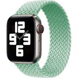 Quse Solo Loop Örgü Kordon, Apple Watch Series SE/11/10/9/8/7/6/5/4/3 Uyumlu 42mm-41mm-40mm-38mm, Small, Mint